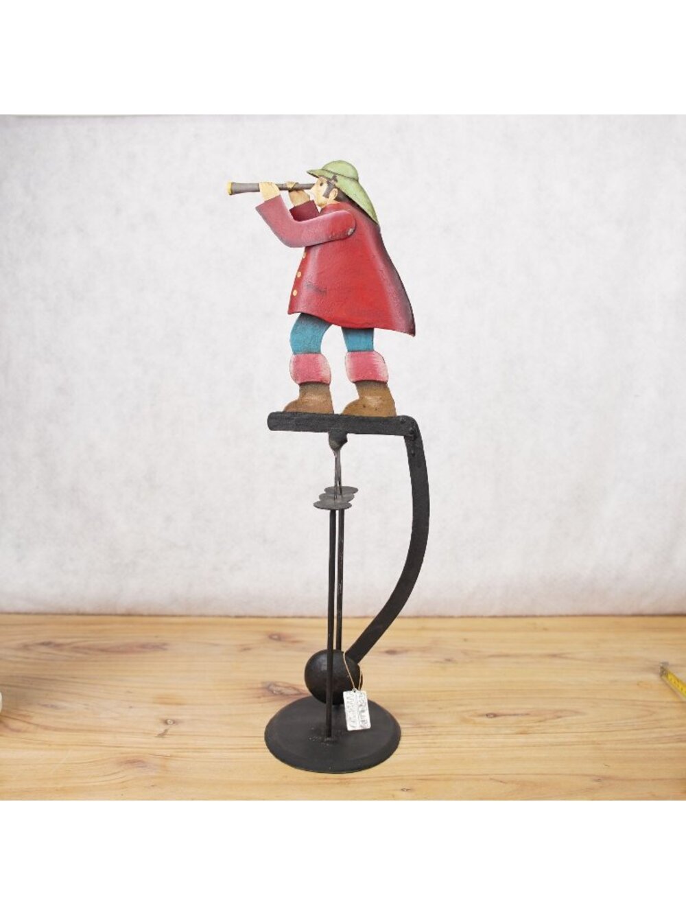 Authentic Models Metal Seal Mariner Spyglass Kinetic Blance Toy With Stand